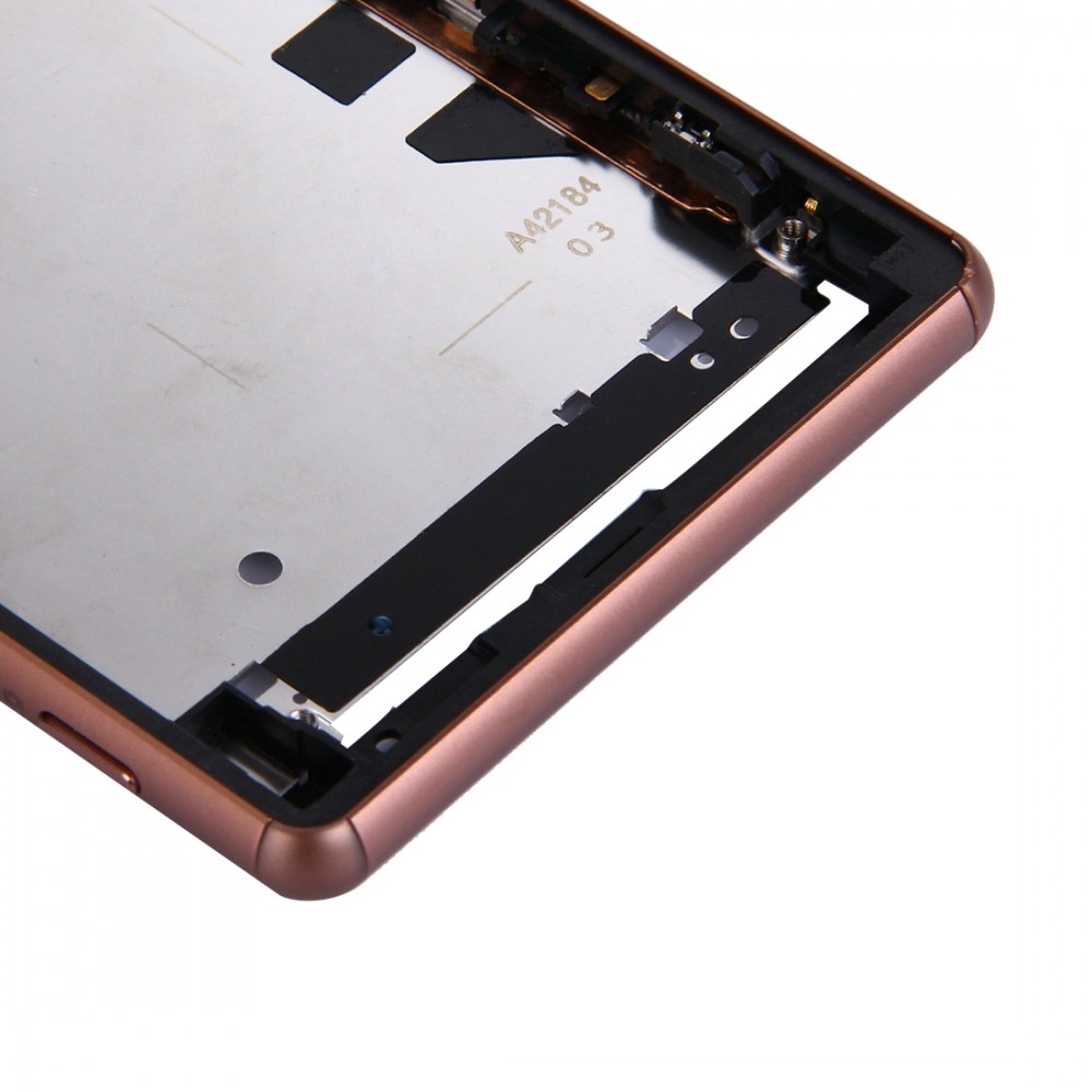 Front Housing LCD Frame Bezel for Sony Xperia Z3 (Single SIM) (Brown) Sony Replacement Parts Sony Xperia Z3 (Singl SIM)